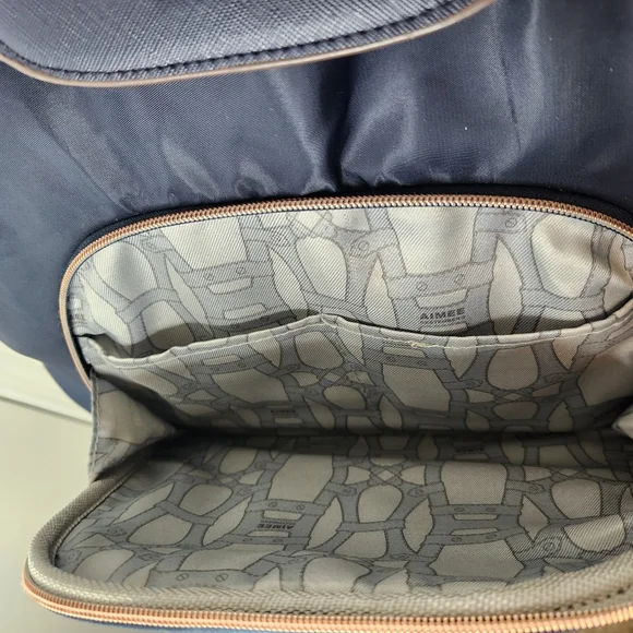 Amiee Kestenberg Florence Navy Blue Laptop Travel Tote Bag Nylon -  www.disolcolor.com